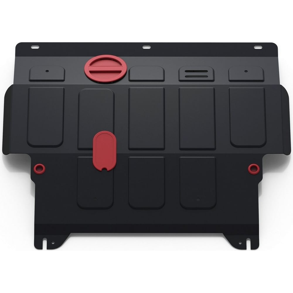 Изображение товара ЗК+КПП для Mazda 2 2008-2015 Демио комплект сталь 2 мм с крепежом АвтоБроня