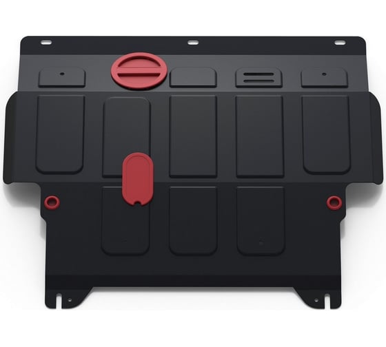 Изображение товара ЗК+КПП для Mazda 2 2008-2015/Demio 2008-2015, сталь 2 мм, крепеж в комплекте АвтоБроня 111.03801.2