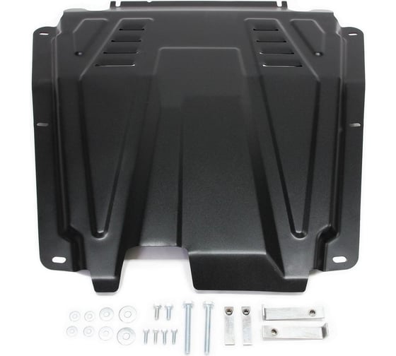 Изображение товара ЗК+КПП Lada Largus 2012-/Xray 2016-/Nissan Almera 2013-, st 2mm АвтоБроня 111.06027.1