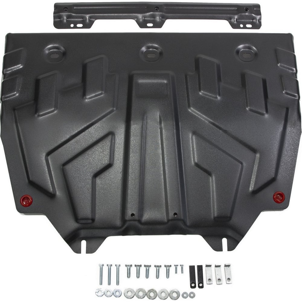 Защита картера и КПП Big для Mazda 3 2013-/6 2012-2015 2015-/CX-5 2011-/CX-9 2017- АвтоБроня 111.03817.1