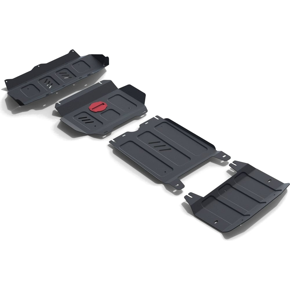 Изображение товара Защита радиатора, картера и КПП для Toyota Fortuner 2017+ АвтоБроня K111.05770.1