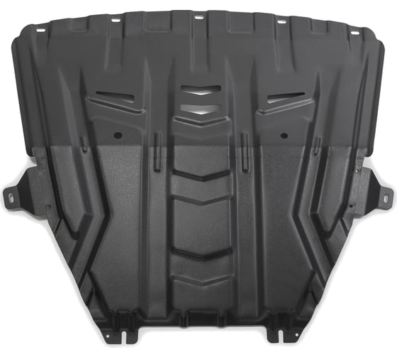 Изображение товара ЗК+КПП Lada Vesta SD, SW 2015-/Vesta SW, Cross 2017-, сталь 2 мм, без крепежа АвтоБроня 1.06029.1