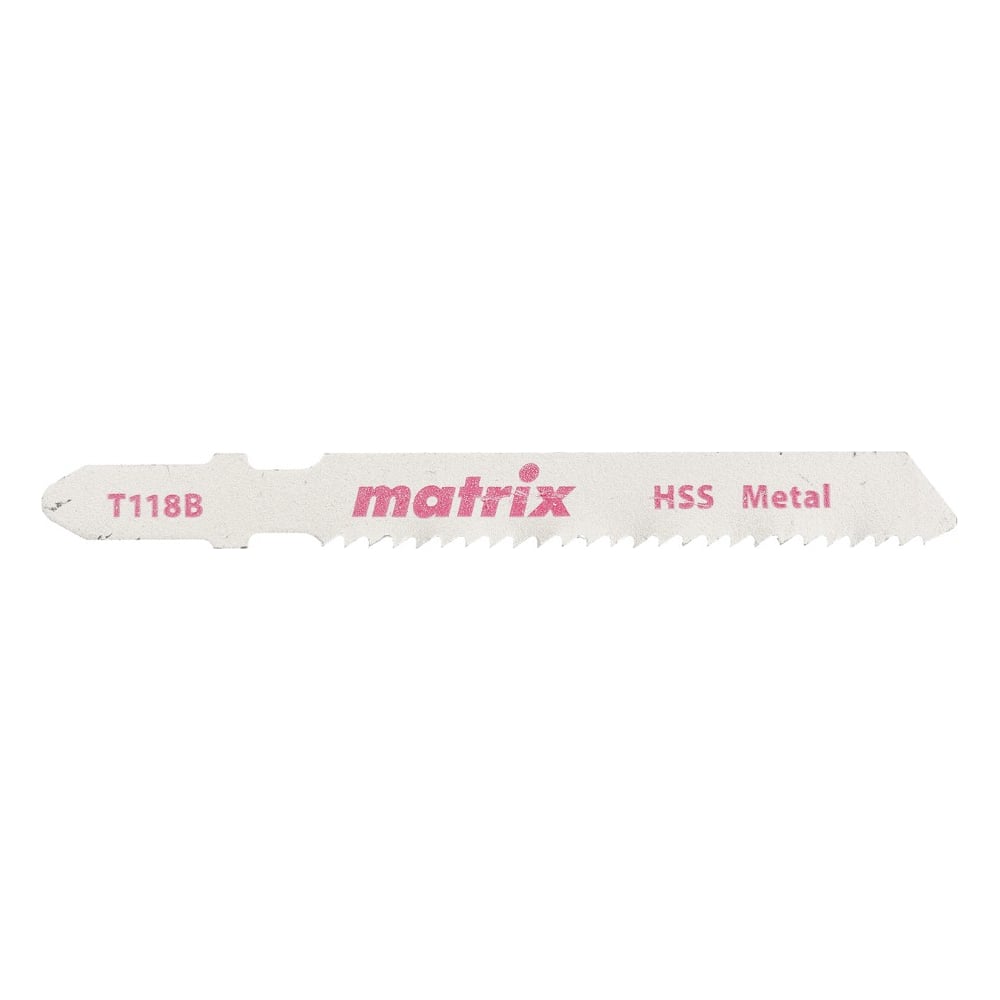 Полотна по металлу для электролобзика MATRIX полотна для электролобзика gross по металлу 3111 t118a 78277