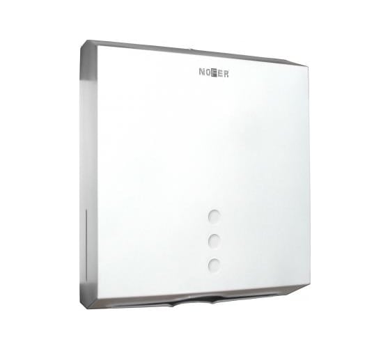 Изображение товара Диспенсер для бумажных полотенец из стали Nofer белый 04006.W