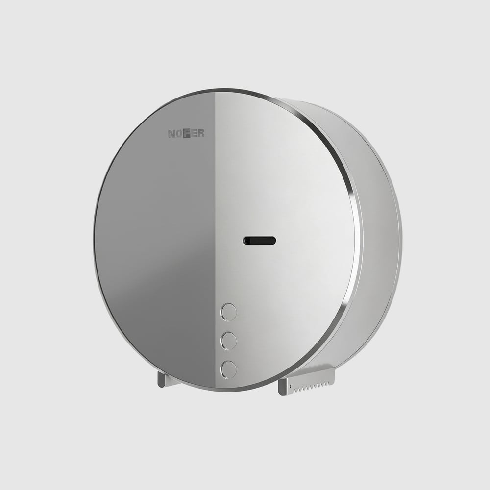 Изображение товара Диспенсер для туалетной бумаги Nofer industrial evo глянцевый Изображение товара Диспенсер для туалетной бумаги Nofer industrial evo глянцевый