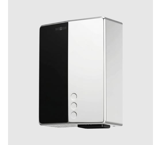 Изображение товара Автоматическая сушилка для рук Nofer BIGFLOWevo 2050 W из нержавеющей стали глянцевая 01481.B