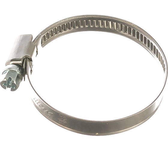 Изображение товара Червячный хомут JTC 32-50мм, нержавеющая сталь, ширина ленты 9мм ZN50