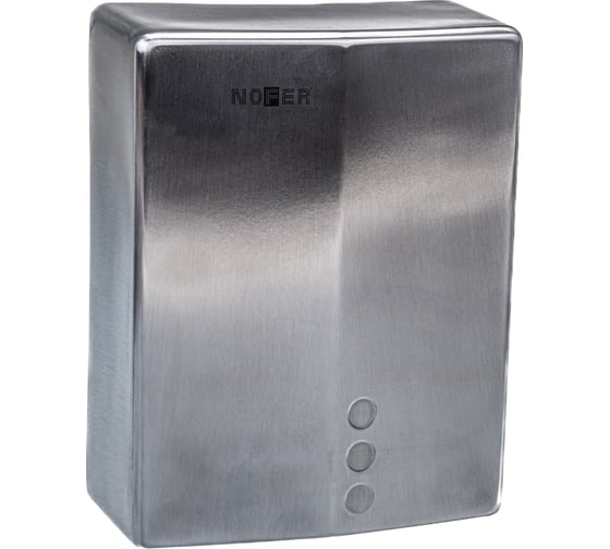 Изображение товара Автоматическая сушилка для рук Nofer BIGFLOWevo 2050 W из нержавеющей стали матовая 01481.S