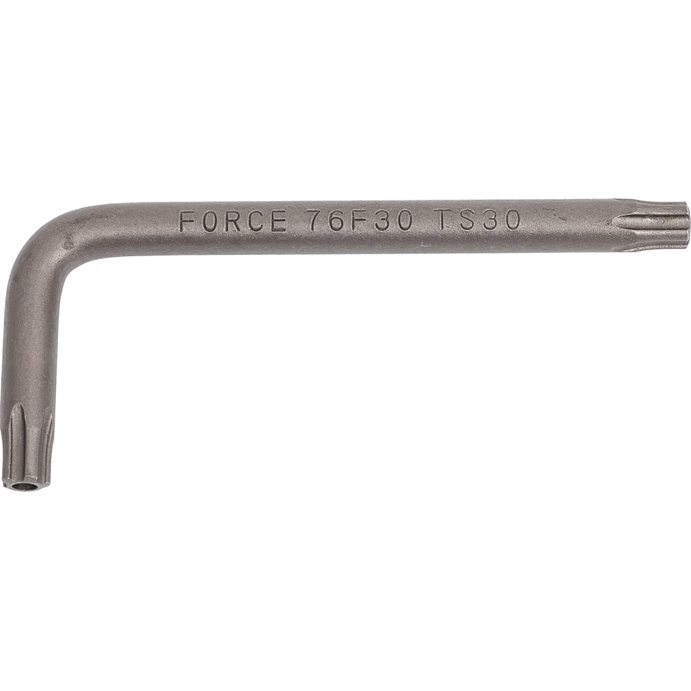 Изображение товара Г-образный 5-гранный ключ FORCE TS30 76F30 Изображение товара Г-образный 5-гранный ключ FORCE TS30 76F30