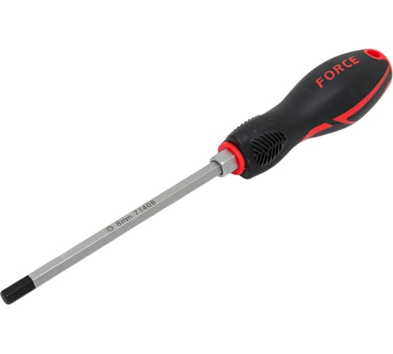 Изображение товара Отвертка шестигранник 8 мм FORCE 71408