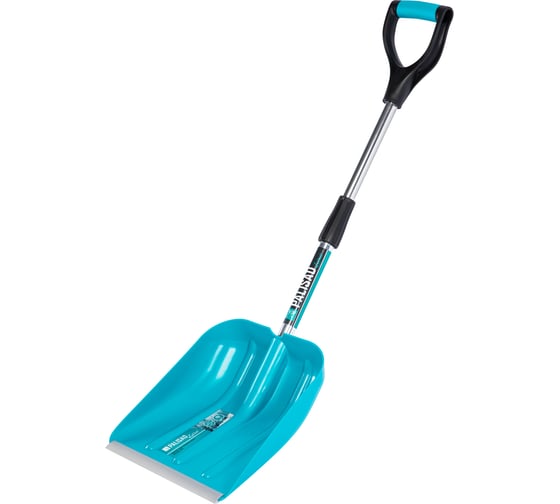 Изображение товара Снеговая лопата с телескопической рукояткой PALISAD LUXE COLOR LINE 270х310 мм 615005