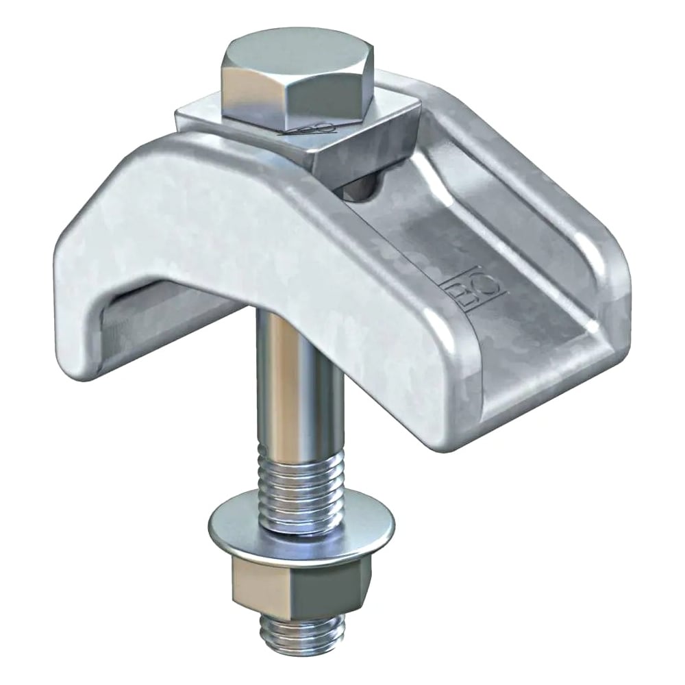 Изображение товара Крепежный уголок OBO Bettermann комплект 2 шт. M12x75 мм для надежного монтажа