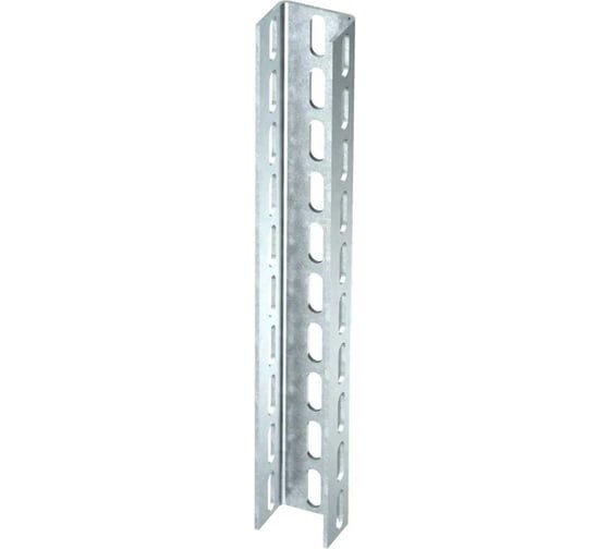 Изображение товара Рейка OBO Bettermann US 7 400 FT, U-профиль, конструкционная, L=4000 мм, сталь, горячий цинк 6340393