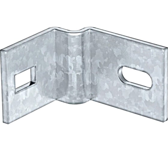 Изображение товара Крепежный уголок OBO Bettermann 80x65x55 мм, S=5 мм, горцинк, М12 6019528