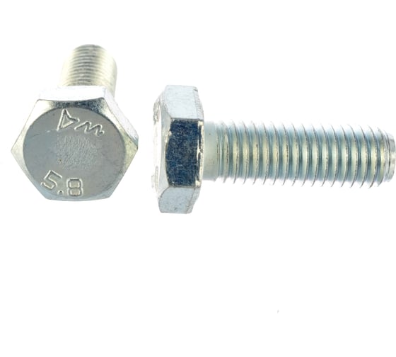 Изображение товара Болт с ш\г Качественный КРЕПЕЖ полная резьба DIN 933 558 10x30 35 шт 0500825 КЧ