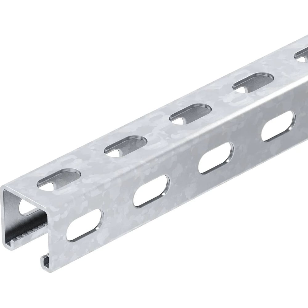 Изображение товара Профиль STRUT OBO Bettermann 41x41 мм 3000 мм цинк перфорированный