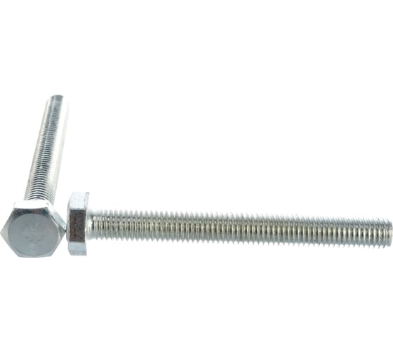 Изображение товара Болт с ш\г Качественный КРЕПЕЖ полная резьба DIN 933 558 10x90 15 шт 0500837 КЧ