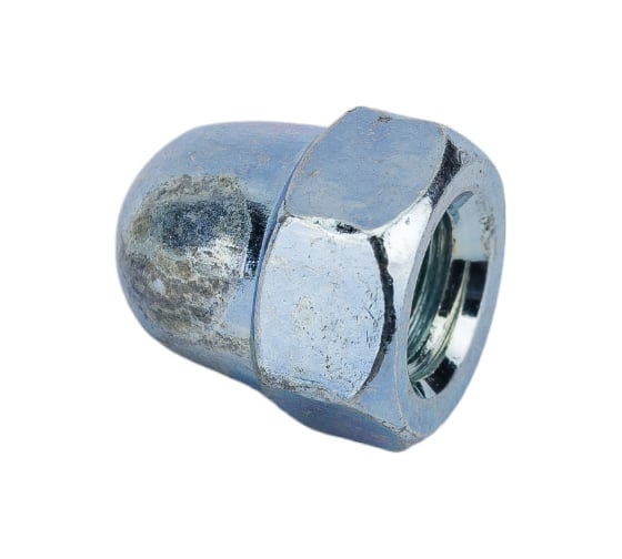 Изображение товара Колпачковая гайка Качественный КРЕПЕЖ DIN 1587 М6 190 шт 0301250 КЧ