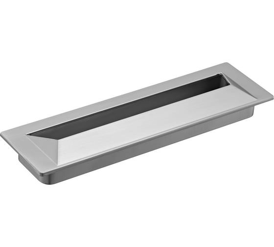 Изображение товара Ручка с зацепом для раздвижных дверей MORELLI MHS128 SC цвет матовый хром 9014508