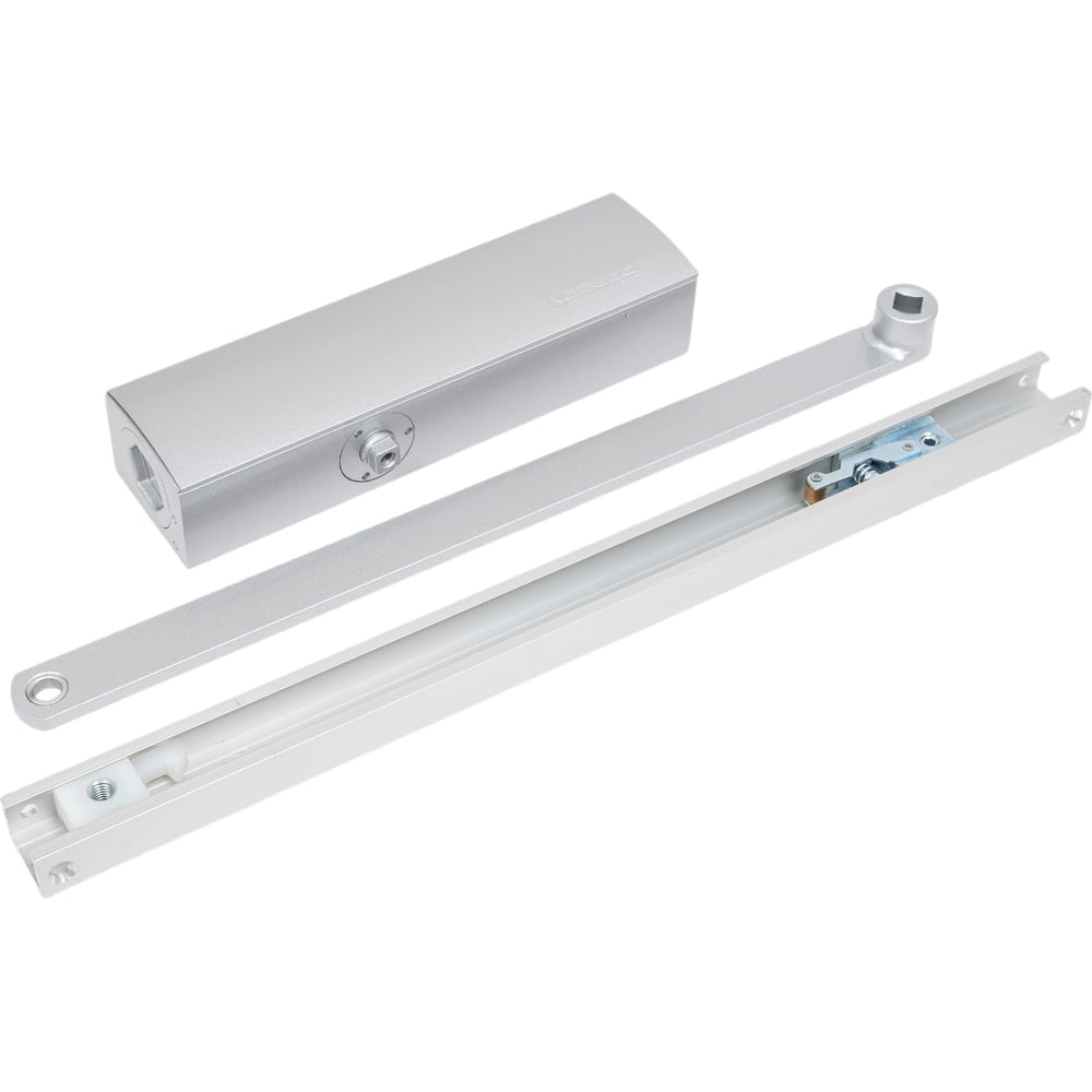 Изображение товара Доводчик дверной NOTEDO 025-095 sl+ho+da+bc серебро надежное автоматическое закрывание