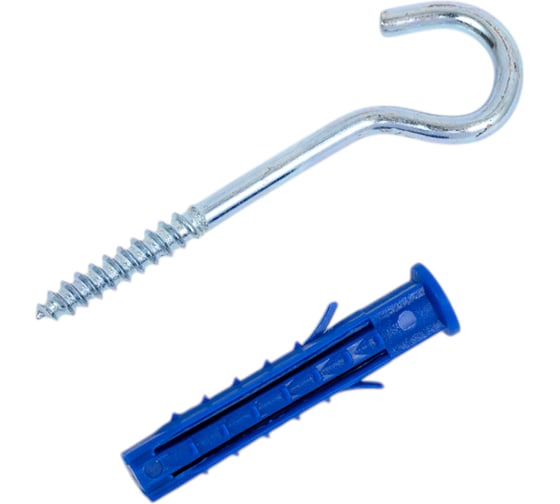 Изображение товара Дюбель-полукольцо Качественный КРЕПЕЖ S-6, 6х35, 50 шт 0500645 КЧ