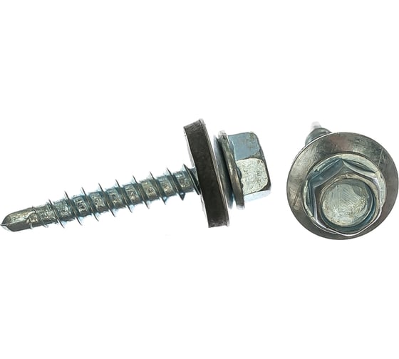 Изображение товара Кровельный саморез Качественный КРЕПЕЖ цинк, 4.8х51 мм, 95 шт 0500173 КЧ