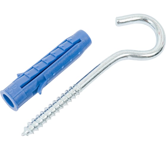 Изображение товара Дюбель-полукольцо Качественный КРЕПЕЖ S-10 10х50, 18 шт 0500649 КЧ