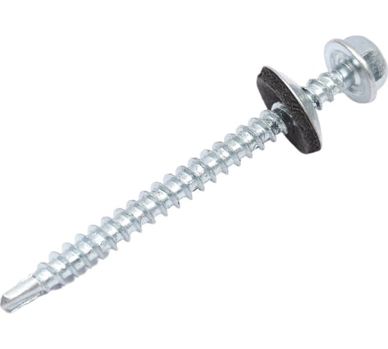 Изображение товара Кровельный саморез Качественный КРЕПЕЖ цинк, 4.8х60 мм, 85 шт 0500175 КЧ