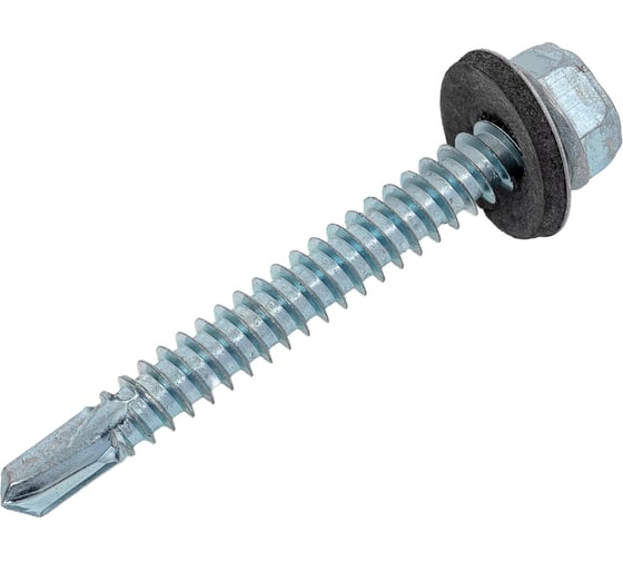 Изображение товара Кровельный саморез Качественный КРЕПЕЖ цинк, 6.3х51 мм, 65 шт 0500199 КЧ