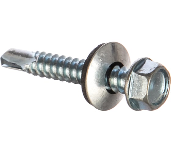 Изображение товара Кровельный саморез Качественный КРЕПЕЖ цинк, 6.3х38 мм, 85 шт 0500197 КЧ