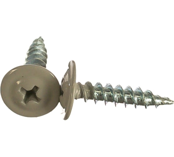 Изображение товара Прессшайба Качественный КРЕПЕЖ 4.2х19 мм, серая RAL 7004, острая, 220 шт 0200247 КЧ