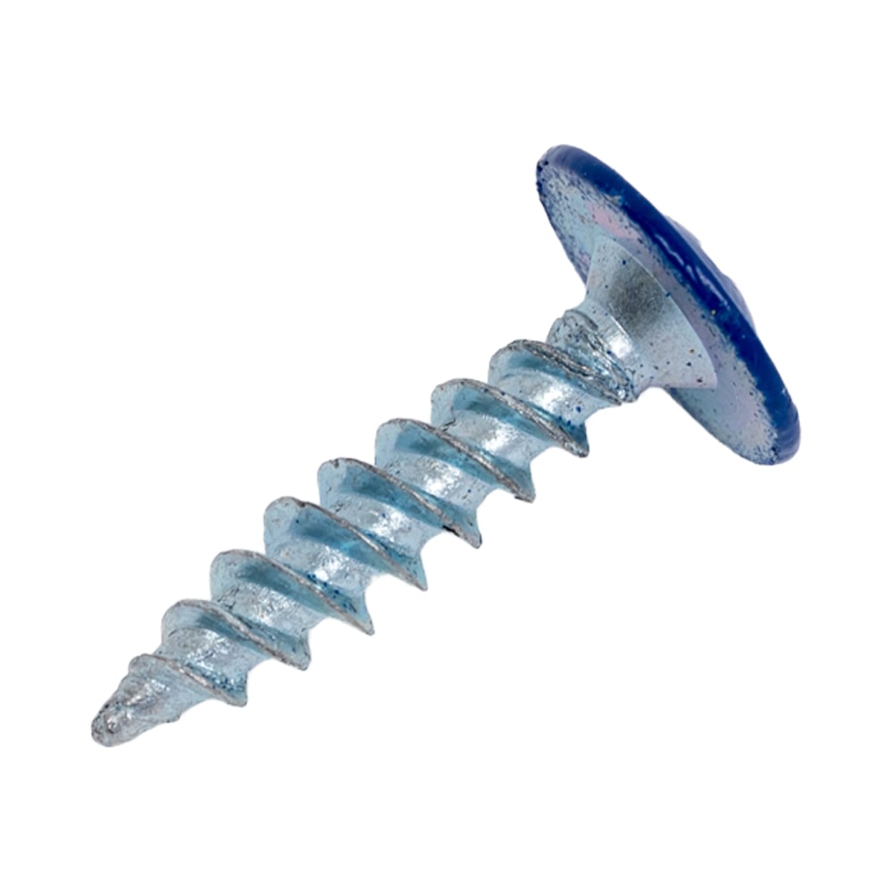 Изображение товара Прессшайба Качественный КРЕПЕЖ 4.2х19 мм ультрамарин RAL 5002 250 шт