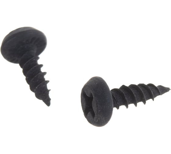 Изображение товара Саморез Качественный КРЕПЕЖ 3.5x11 полуцилиндр, оксид 1250 шт 0500065 КЧ