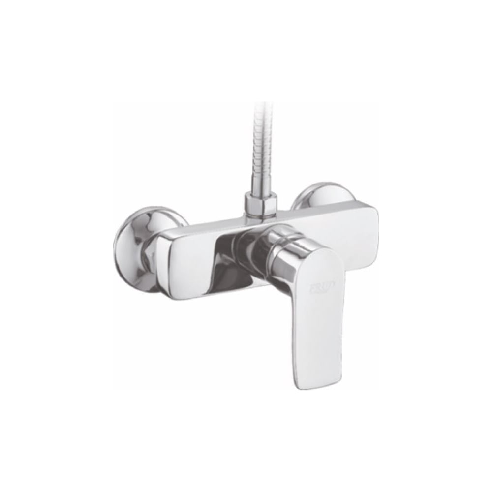 Изображение товара Смеситель для душа EKKO E20101 однорычажный хром с лейкой и керамическим клапаном