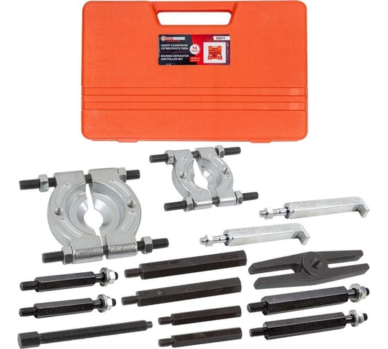 Изображение товара Набор съемников сегментного типа Forcekraft 14 предметов FK-66611