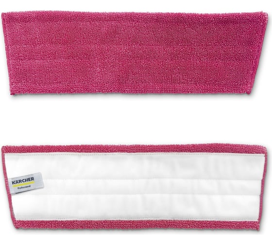 Изображение товара Насадка из микроволокна KARCHER с креплением на липучке, красная, 40 см 6.999-387.0