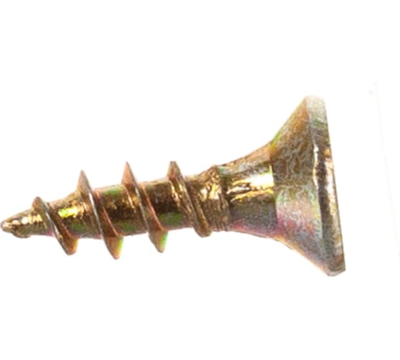 Изображение товара Шуруп Качественный КРЕПЕЖ желтый цинк 3,5x12, 750 шт. 0300433 КЧ