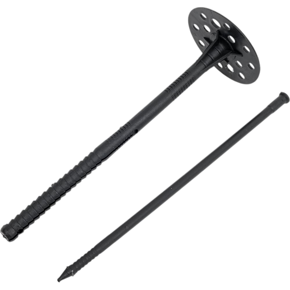 Изображение товара Дюбель для изоляции крепежная техника 10х180 50 шт. пластиковый для теплоизоляции