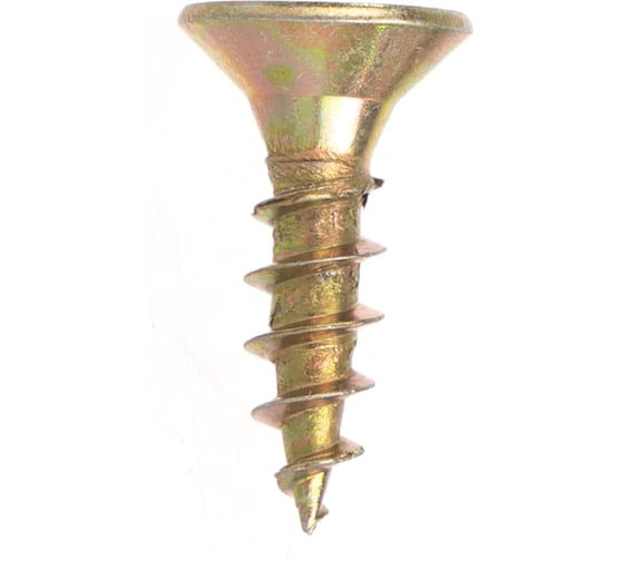 Изображение товара Шуруп Качественный КРЕПЕЖ желтый цинк 4,5x16, 400 шт. 0300473 КЧ