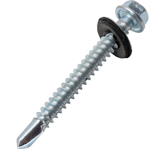 Изображение товара Кровельный саморез крепежная техника цинк 5.5х51 мм, 150 шт 431210 БК