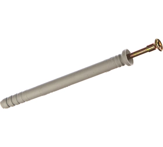 Изображение товара Дюбель-гвоздь с потайным бортиком крепежная техника 6х80, 100 шт 470816 БК