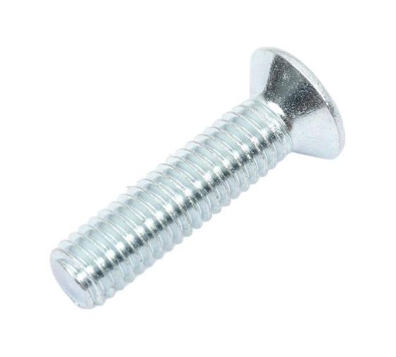 Изображение товара Потайной винт с метр. резьбой крепежная техника DIN 965, 6x25, 500 шт 493672 БК