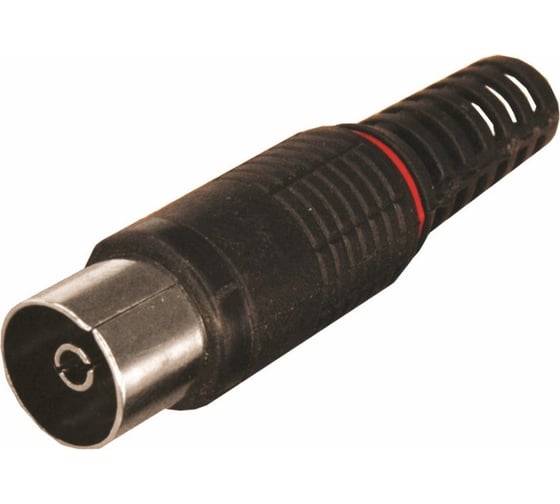 Изображение товара Tv-разъем гнездо PROCONNECT без пайки черный 05-2044-2