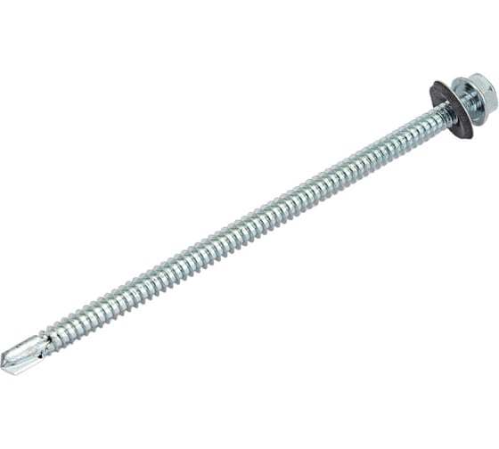 Изображение товара Кровельный саморез крепежная техника цинк 6.3х130 мм, 50 шт 431232 БК