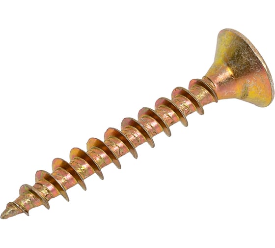 Изображение товара Шуруп крепежная техника жёлтый цинк 5,0x35, 600 шт. 431382 БК