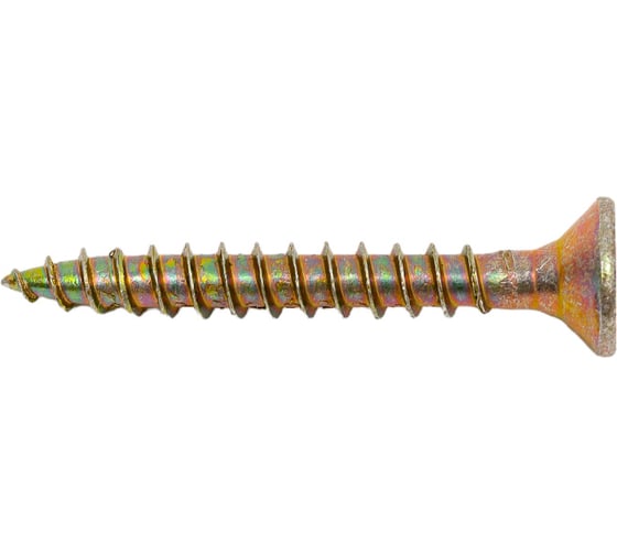 Изображение товара Шуруп крепежная техника жёлтый цинк 6,0x45, 250 шт. 431402 БК