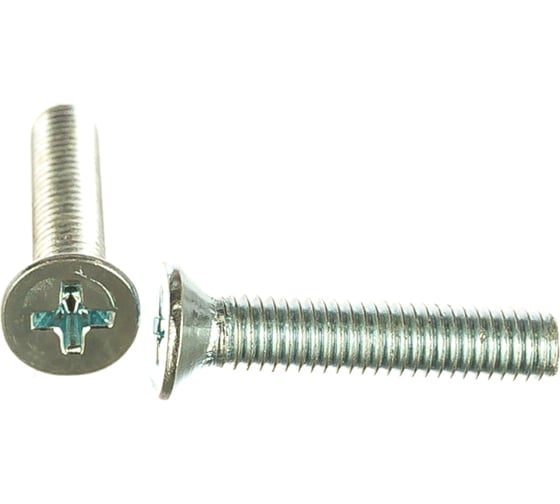 Изображение товара Потайной винт  с метр. резьбой крепежная техника DIN 965, 5x25, 700 шт 493650 БК