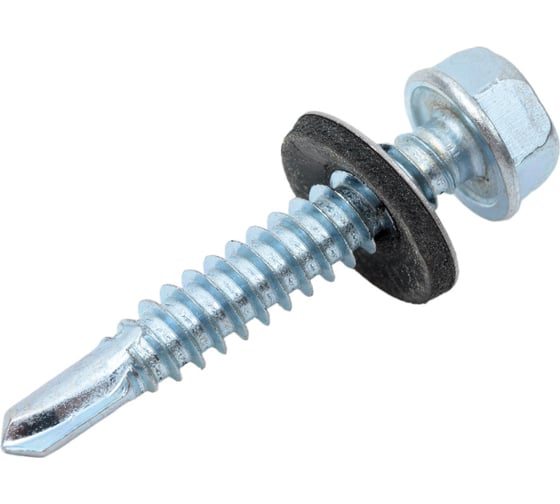 Изображение товара Кровельный саморез крепежная техника цинк 6.3х38 мм, 150 шт 431220 БК