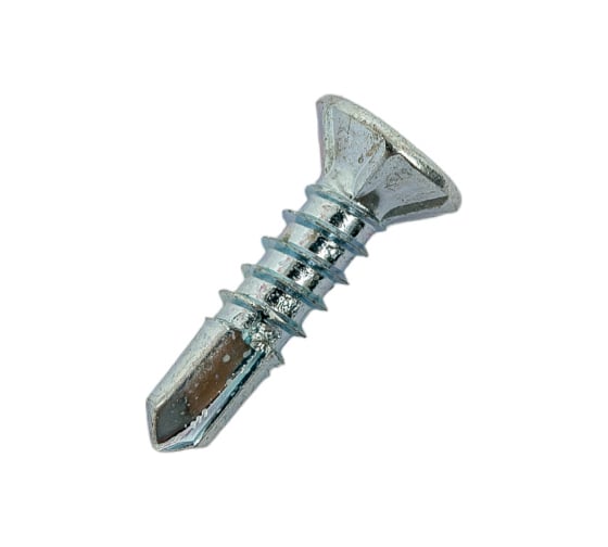 Изображение товара Оконный саморез Качественный КРЕПЕЖ 3.9х16 белый сверло 500 шт 0300085 КЧ