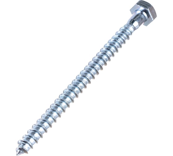 Изображение товара Шуруп с шестигранной головкой Качественный КРЕПЕЖ 6х80, 60 шт. 0300547 КЧ